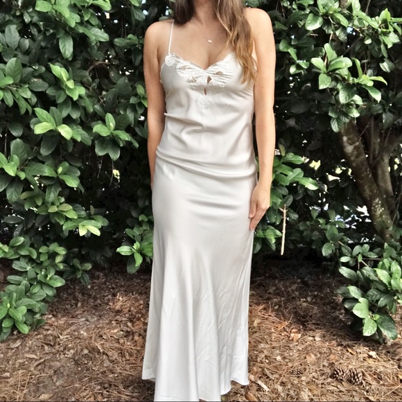 Natori Other - Natori Vintage White Nightgown Slip Full Length